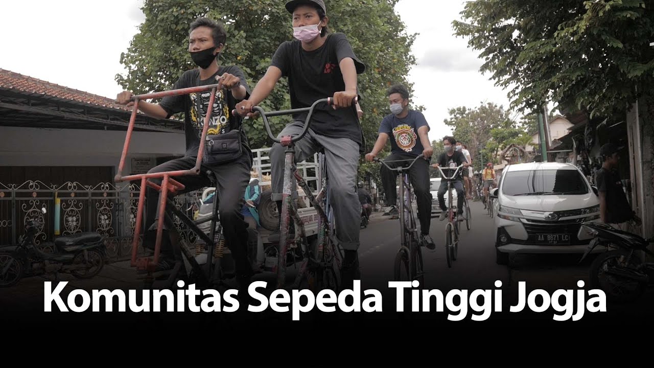 Mengenal Komunitas Pit Dhuwur atau Sepeda Tinggi Jogja