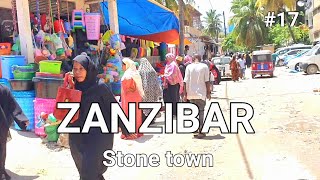 STONE TOWN ZANZIBAR: A PARADISE  BUSY AFTER NOON WALKING TOUR  AT STONE TOWN \\