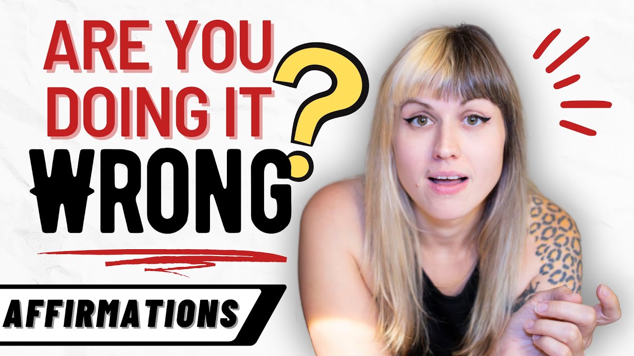 STOP using only your own AFFIRMATIONS: Here's Why!