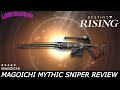 THIS MYTHIC SNIPER GOD ROLL DESTROYS END GAME Magoichi Destinyrising