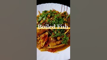 Boiled Fish with Bamboo Shoots. #food #shorts #youtubeshorts