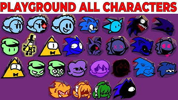 FNF Character Test | Gameplay VS My Playground | ALL Characters Test #2