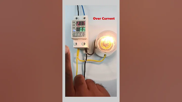 Under/Over voltage protector with current control function protect equipment from voltage drops