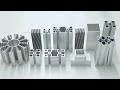 Aluminium alloy cnc machining parts aluminumparts extrusion cnc heatsinks batterycase