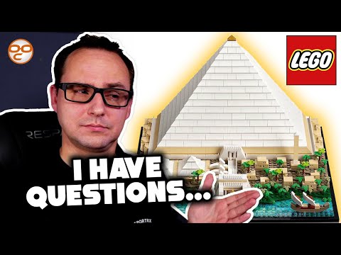 Half Set, Full Glory! LEGO Great Pyramid of Giza REVEALED!