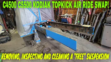 PT2 KODIAK TOPKICK REAR AIR SUSPENSION SWAP!