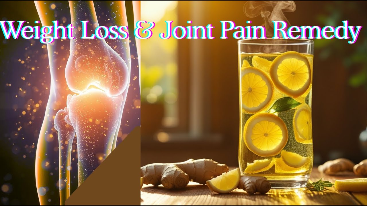 Lose Belly Fat & Cure Joint Pain Naturally! 🌿 (Ginger Water Recipe)