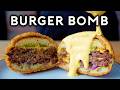 Deep fried burger bombs  anything with alvin