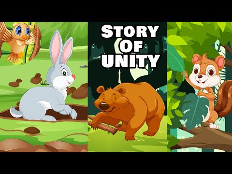 Story of Unity | Unity Is Strength | Kids Stories | Kids Rhyme School.