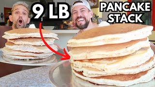 1000's OF PEOPLE HAVE FAILED THIS NEARLY 10LB PANCAKE CHALLENGE IN SEIAD CALIFORNIA | SCOTT EATS