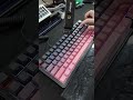 Attack Shark X85 w/ Outemu White Jade Switches #shorts #asmr