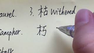 [Memorizing Characters] The Most Common Chinese Radicals Explained in English 木字旁 screenshot 5