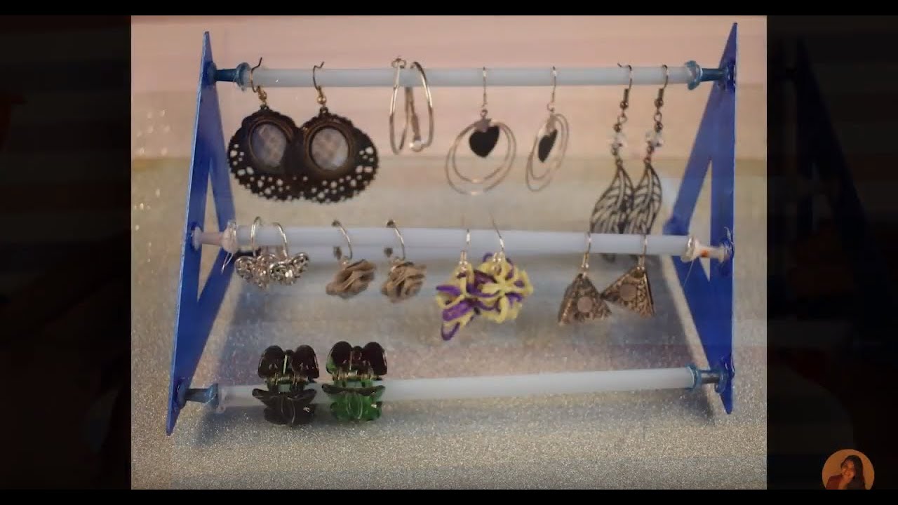 life facebook DIY Earrings Holder/ Organizer | Sayali Tank Vlogs