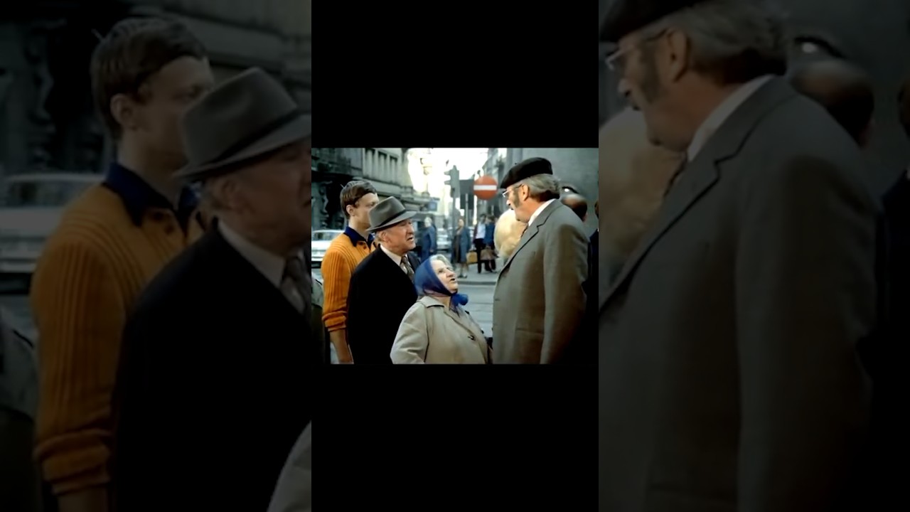 Communist butcher store in Czechoslovakia 