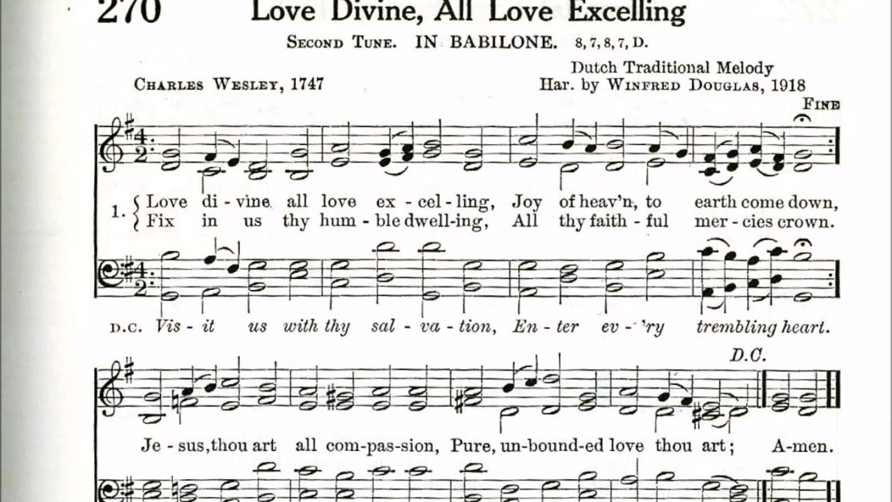 The Story Behind Love Divine, All Loves Excelling