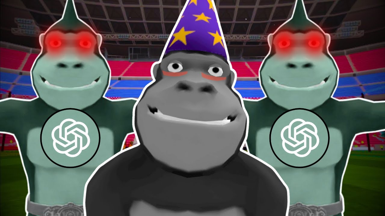 ChatGPT ставит передо мной сложные задачи в Gorilla Soccer…