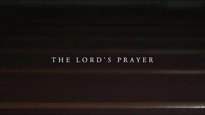 The Lord's Prayer - "Thy Kingdom come, thy will be done"