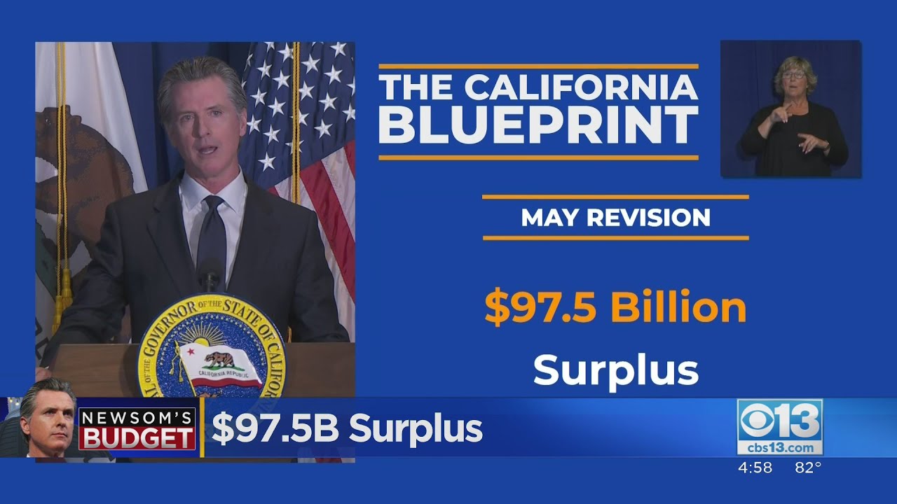 Largest State Budget Surplus In California At Almost $100 Billion