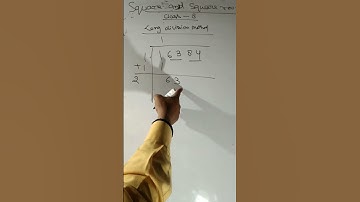 long division method class8 square and square root# short#shot #shortfeed #shorts #short #shortvideo