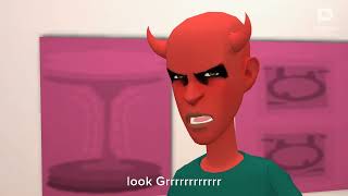 Hairstyles becoming uncanny (Meme) Plotagon Version