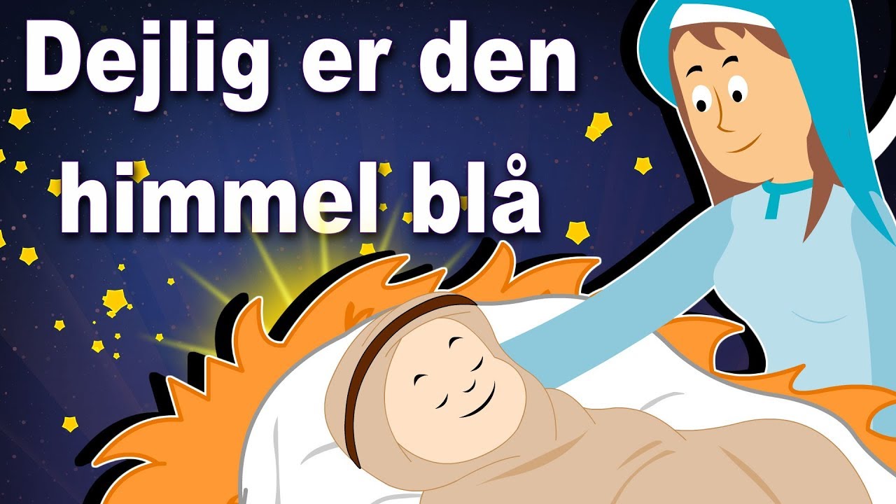 Dejlig er den himmel blå | Danske Julesange | 21 minutter af danske børn sange