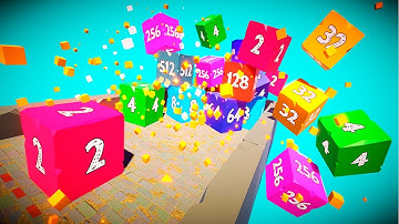 3D 2048 Merge Block Puzzle X2 Trailer