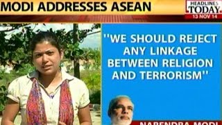 PM Modi " Reject link between terrorism and religion"