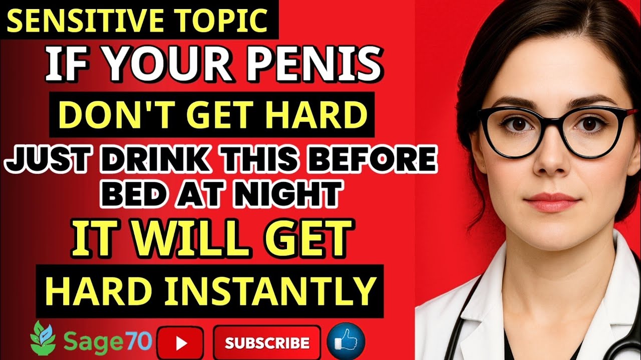 Men Over 50: One Night Drink That Rebuilds Performance by Morning