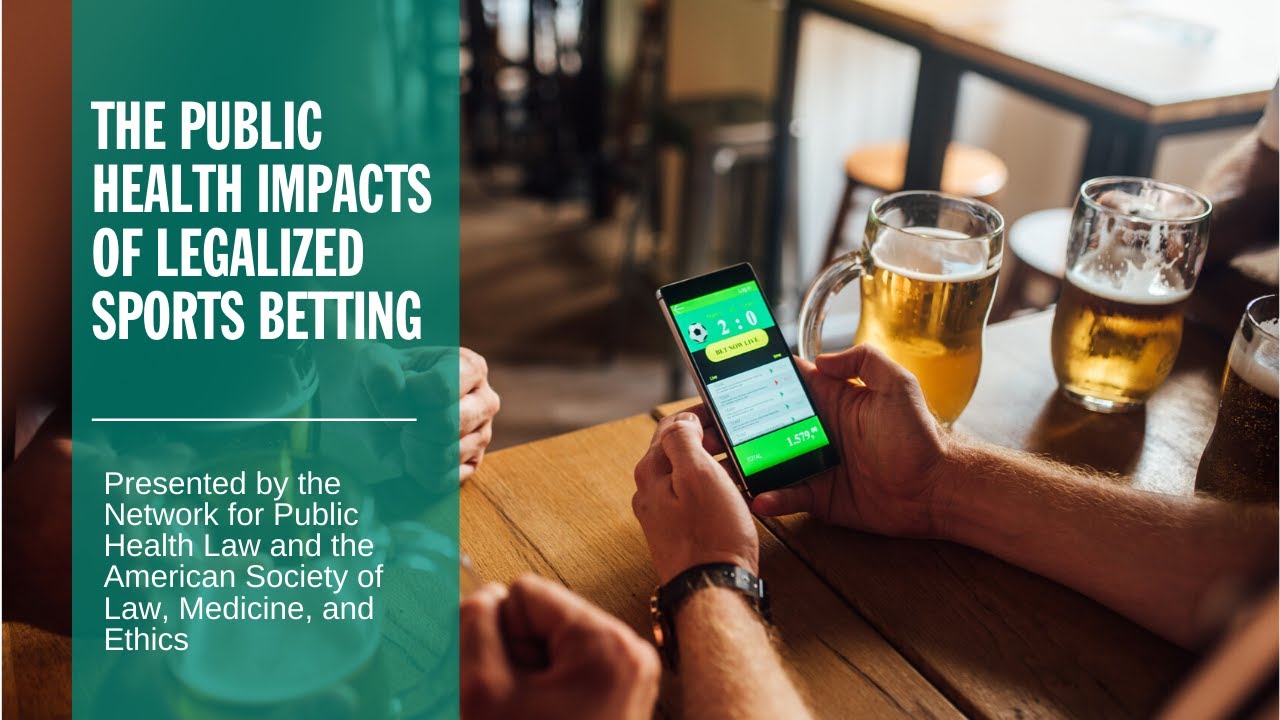 The Public Health Impacts of Legalized Sports Betting - Webinar