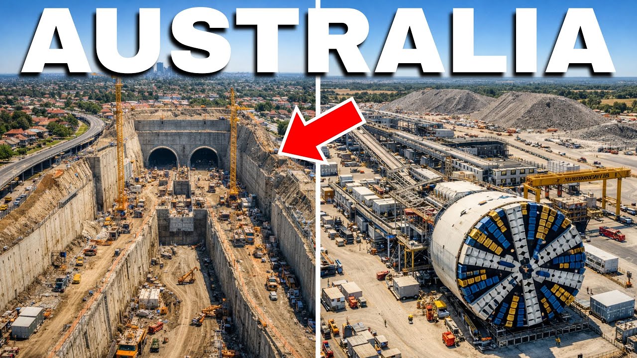 Внутри австралийского проекта стоимостью 15 миллиардов долларов по преобразованию национальной тр...