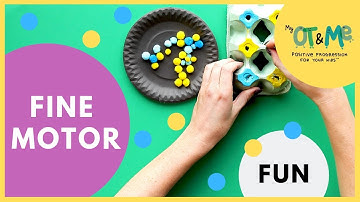 Toddler Pom Pom Colour Sort | Craft | Fine Motor Skills