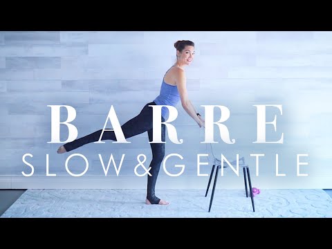 Senior & Beginner Workout - Slow and Gentle Barre