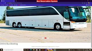 Bus ticket booking system | Online Reservation system project in html | C# | BCA Project screenshot 4