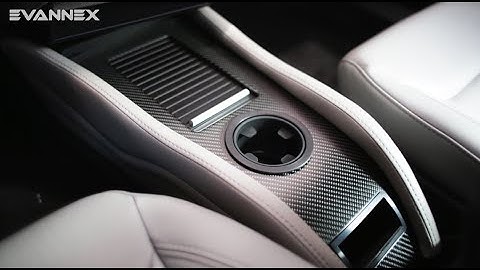 EVANNEX Center Console Insert Installation for the Tesla Model S