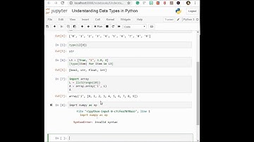 Fixed Type Arrays in Python || Data Science || Machine Learning  || Python Programming Language ||