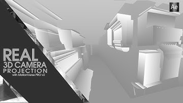 Advanced 3D Camera Projection in After Effects │MotionVerse Pro v2 New Features
