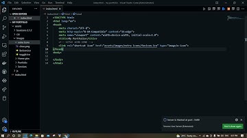 Building a Portfolio Website Using HTML CSS and Javascript Part 3 (Project Preview)