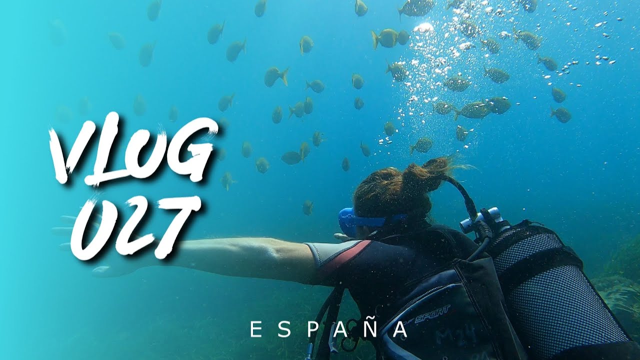 🤿Cómo es BUCEAR en La MANGA, Cabo de Palos - Mi primera vez | VLOG 027 #RUMBOAMISUEÑO