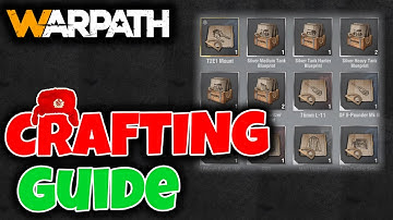 GET BETTER PARTS FOR YOUR TROOPS AS F2P | BLUEPRINTS AND CRAFTING GUIDE/TUTORIAL [WARPATH]