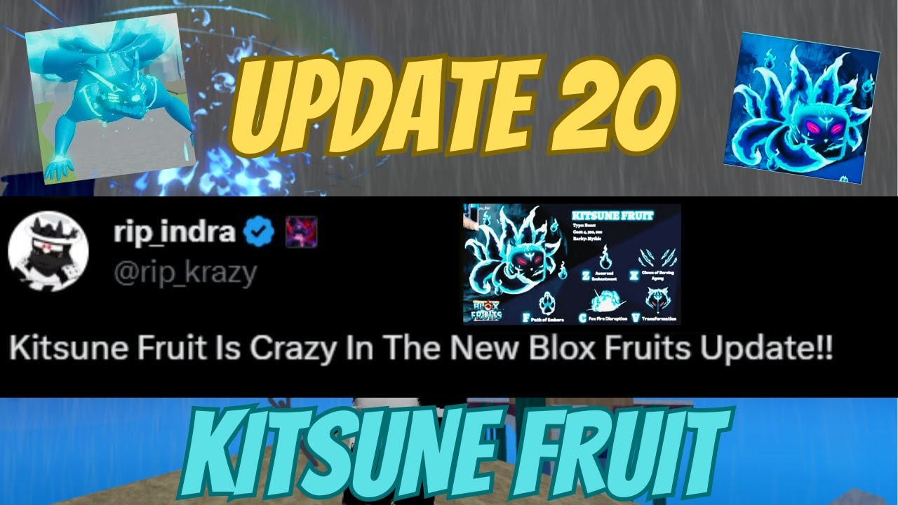 ALL FUTURE UPDATE 20 KITSUNE & CTHULHU FRUIT LEAKS CODES IN ROBLOX BLOX  FRUITS 