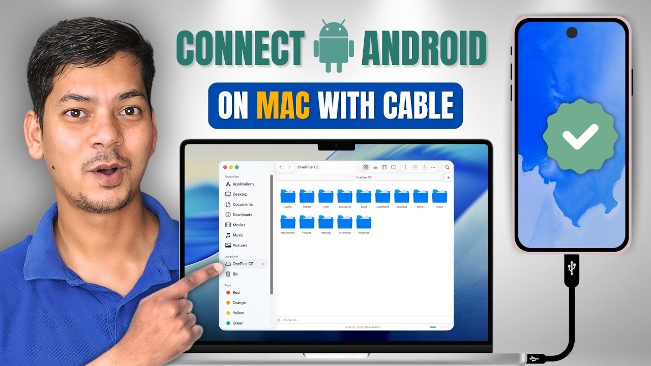 How to Transfer Files Between Mac and Android via USB Cable (100% ...