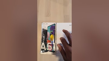 Galaxy A51 box vs Galaxy A5 design test #shorts #youtube #tech