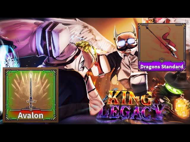 Showcase da Avalon a nova espada lendária do king legacy!!! 