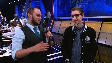 Bjergsen Interview - W4D2 NA LCS Summer 2015 - League of Legends