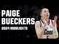 Paige bueckers 2024 ncaa tournament highlights