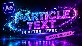 Information Make Text Come Alive with Orbiting Particles in After Effects | Trapcode Particular Guide