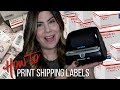 how to print Poshmark shipping labels on a Dymo 4XL printer + promo code!