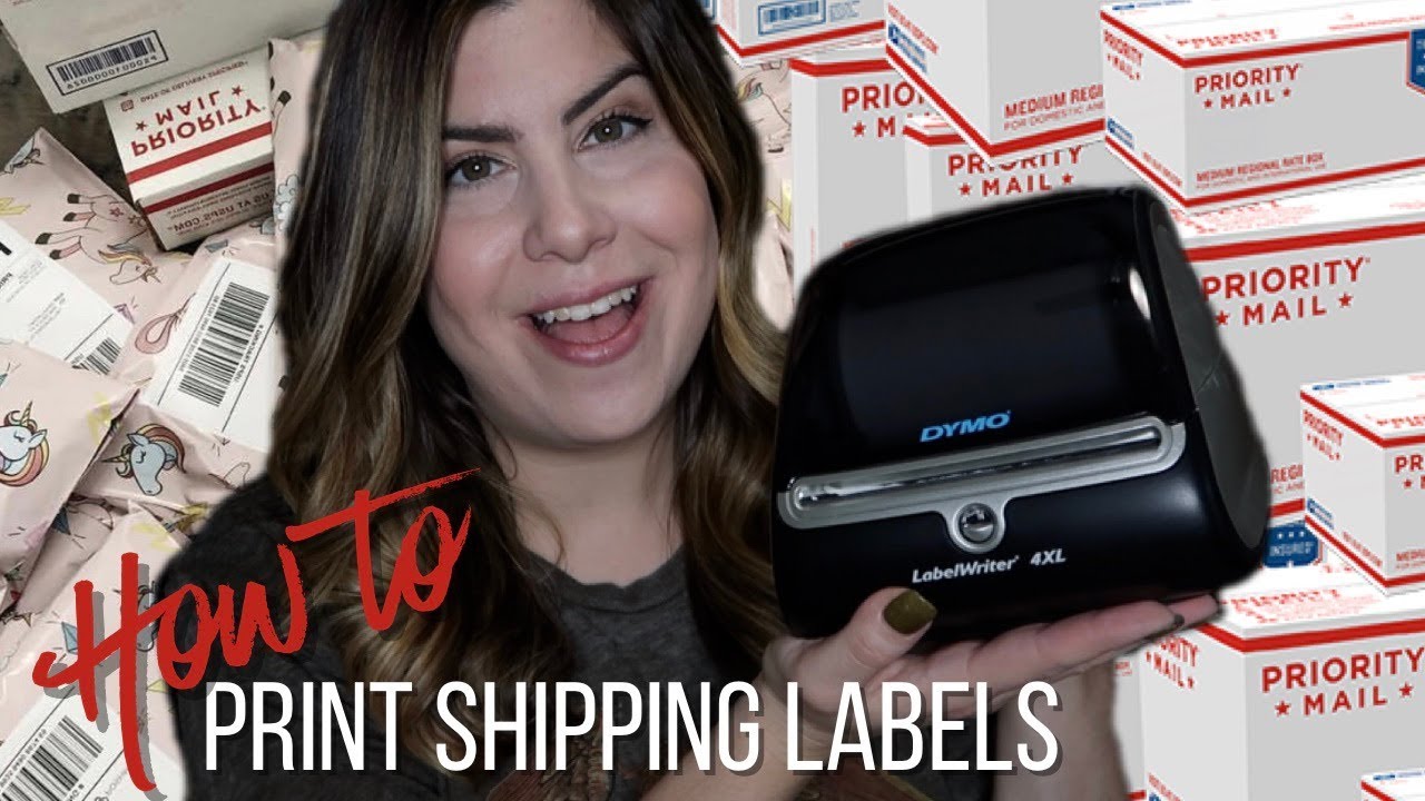 Update how to print Poshmark shipping labels on a Dymo 4XL printer + promo code!