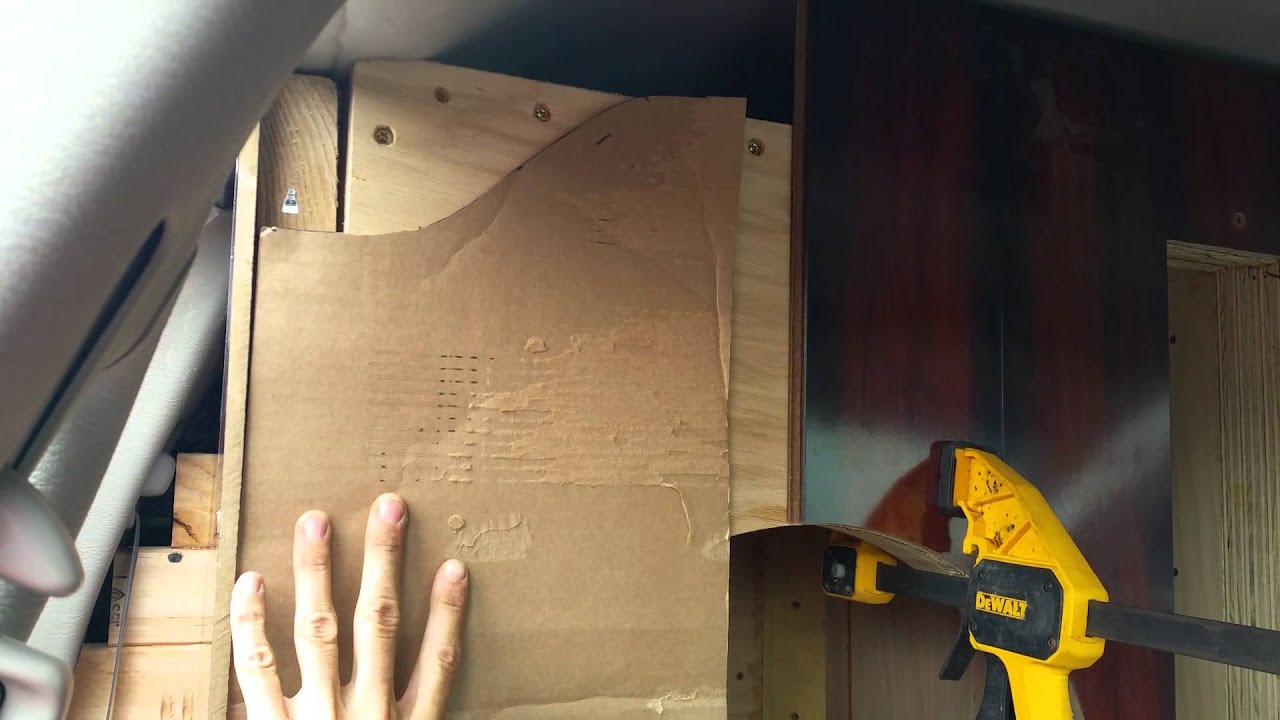 Building speaker box face template