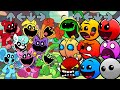 [SWAP] FNF Geometry Dash 2.3 VS Smiling Critters ALL PHASES Sings Can Can | Fire In The Hole Mods